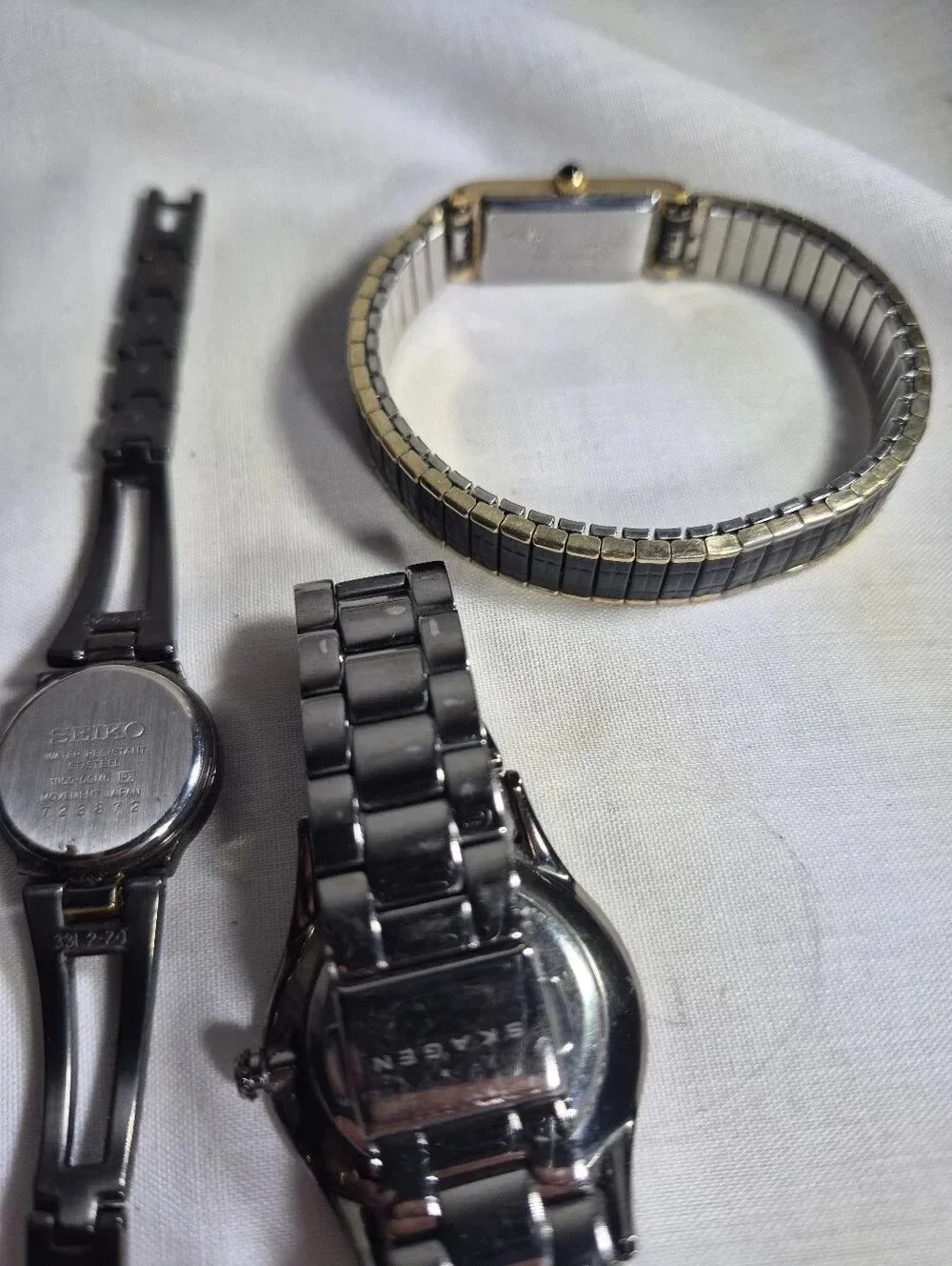 Vintage Watch Lot - 6 pc Mixed Brand Collection (Tissot, Skagen, Seiko, Croton +